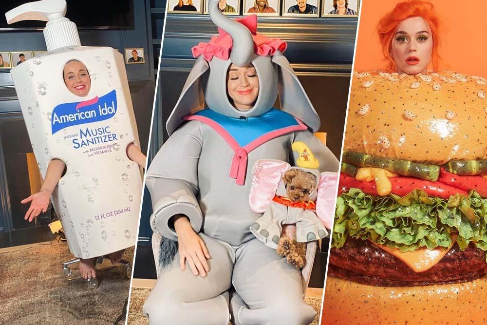 Onza Goteo Marcha mala Ezpoiler | 15 imágenes que demuestran que Katy Perry no tiene que esperar a  Halloween para disfrazarse