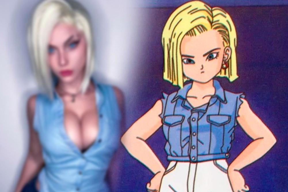 Dedo Gordo | Android 18 de Dragon Ball cobra vida en infartante cosplay