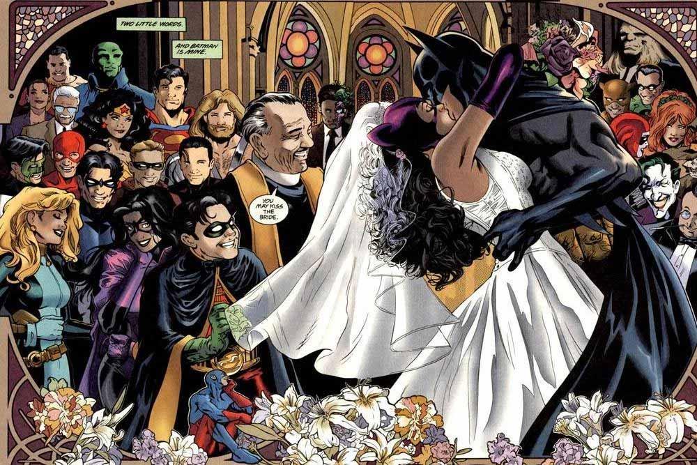 Ezpoiler | Los matrimonios de Batman: 6 veces que lo hicieron feliz al  menos por un rato