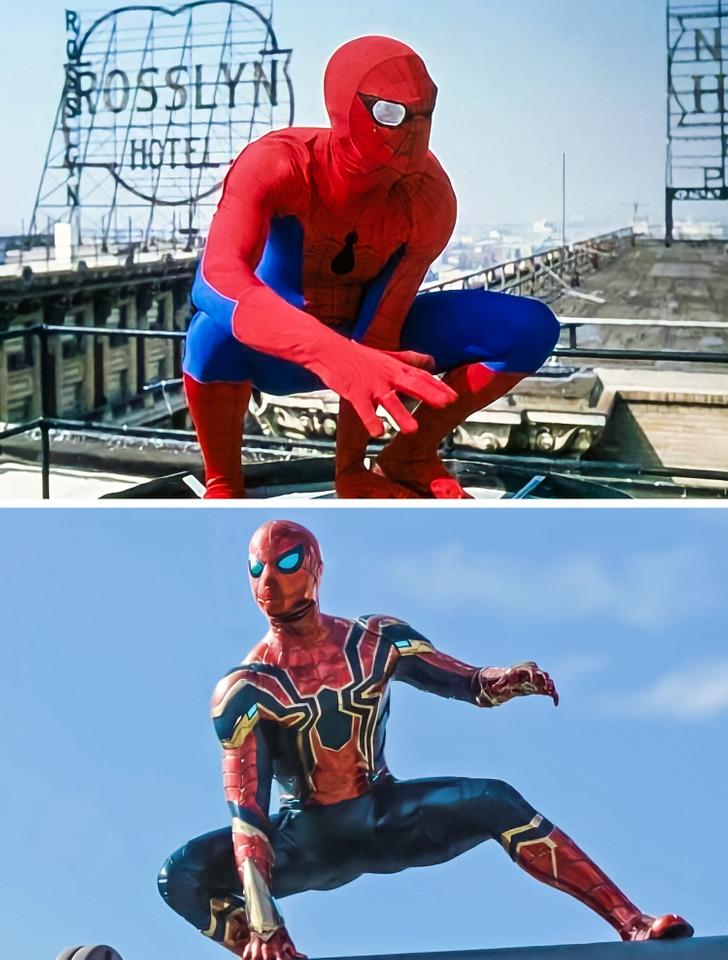 Spider-Man - Nicholas Hammond y Tom Holland