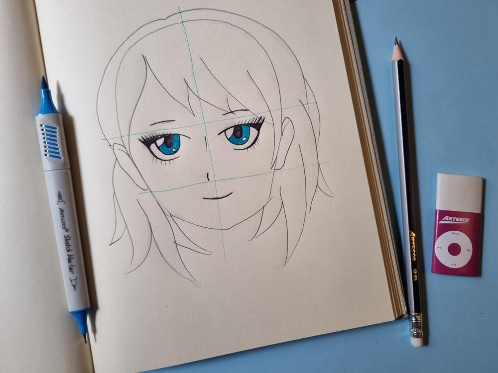 Cómo dibujar tu propio personaje anime completo en pocos pasos? - ARTESCO