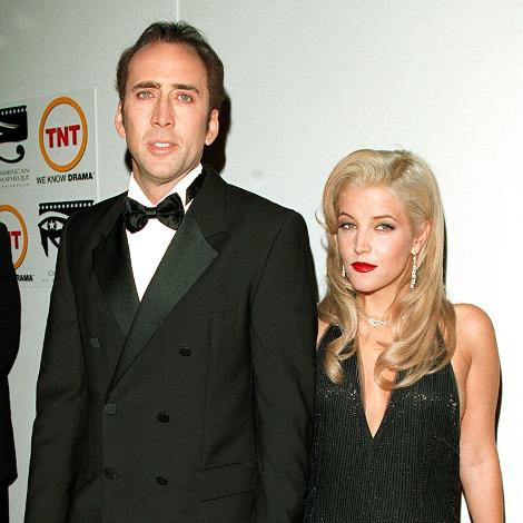 Lisa Marie Presley y Nicolas Cage