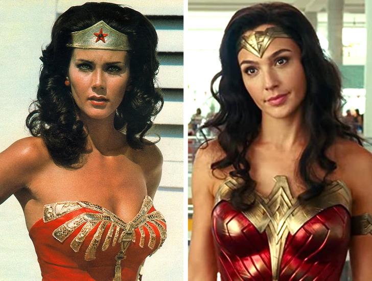 Wonder Woman - Lynda Carter y Gal Gadot