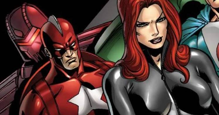 Black Widow And Red Guardian (Marvel)