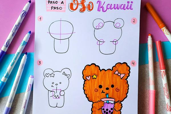 3 técnicas infalibles para dibujar animalitos kawaii