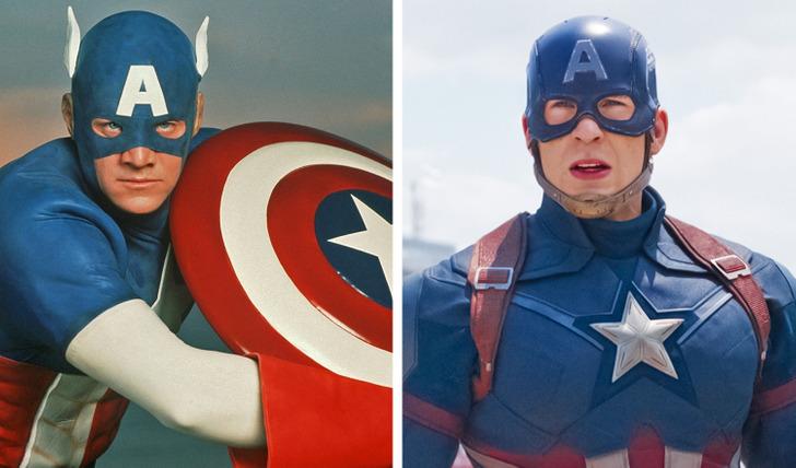 Capitán América - Matt Salinger y Chris Evans