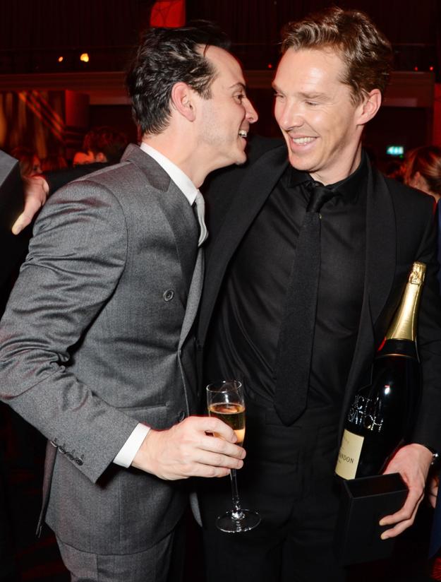 Andrew Scott y Benedict Cumberbatch