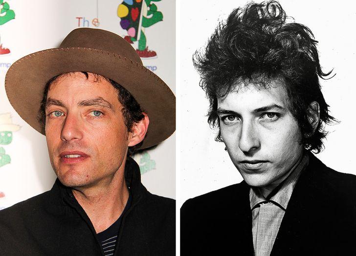 Jakob Dylan y Bob Dylan