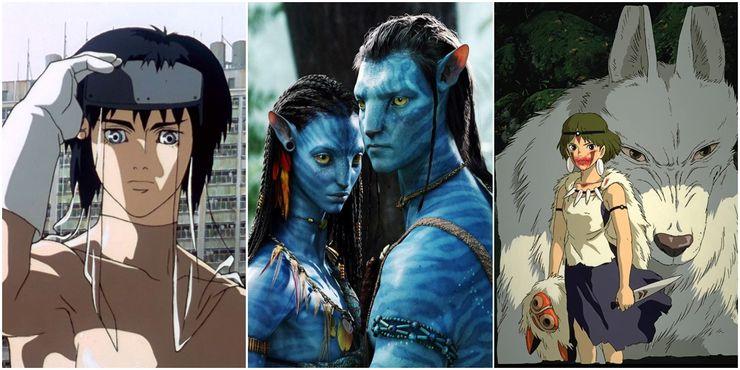 'Avatar' - 'Princesa Mononoke' y 'Ghost In The Shell'