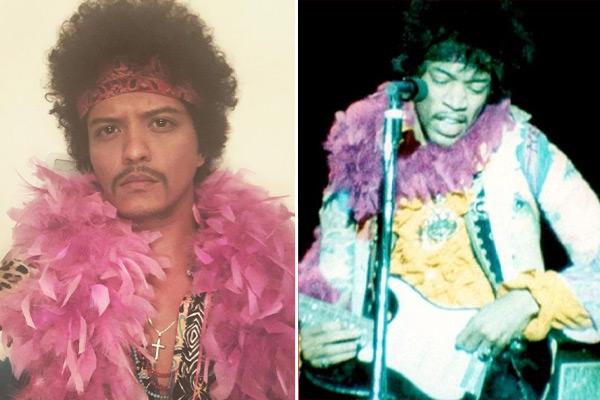 Bruno Mars de Jimi Hendrix