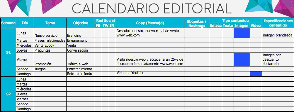 how to write a blog - editorial calendar