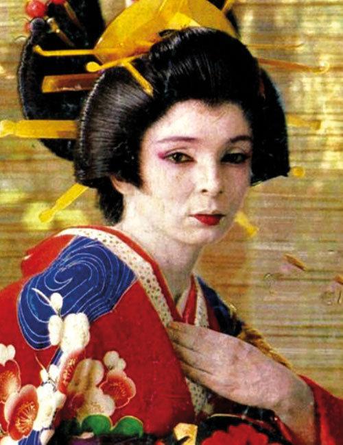 Ana Martín en El pecado de Oyuki realizaba procesos larguísimos para parecer japonesa