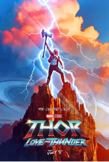 'Thor: Love and Thunder' poster oficial