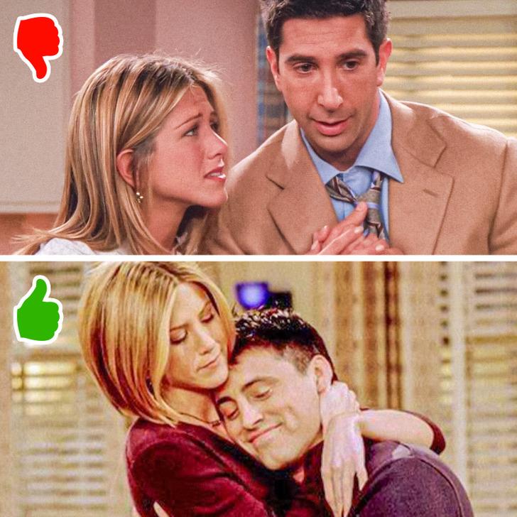 Rachel y Ross - Rachel y Joey - 'Friends'