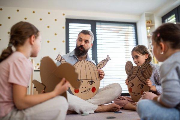 Títeres de cartón: una experiencia divertida para toda la familia