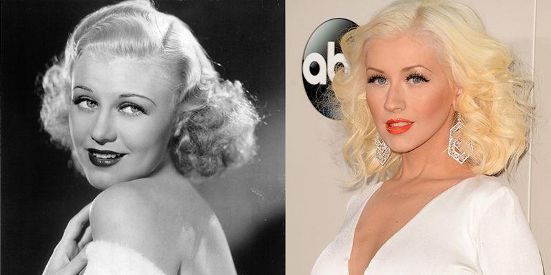 Ginger Rogers y Christina Aguilera