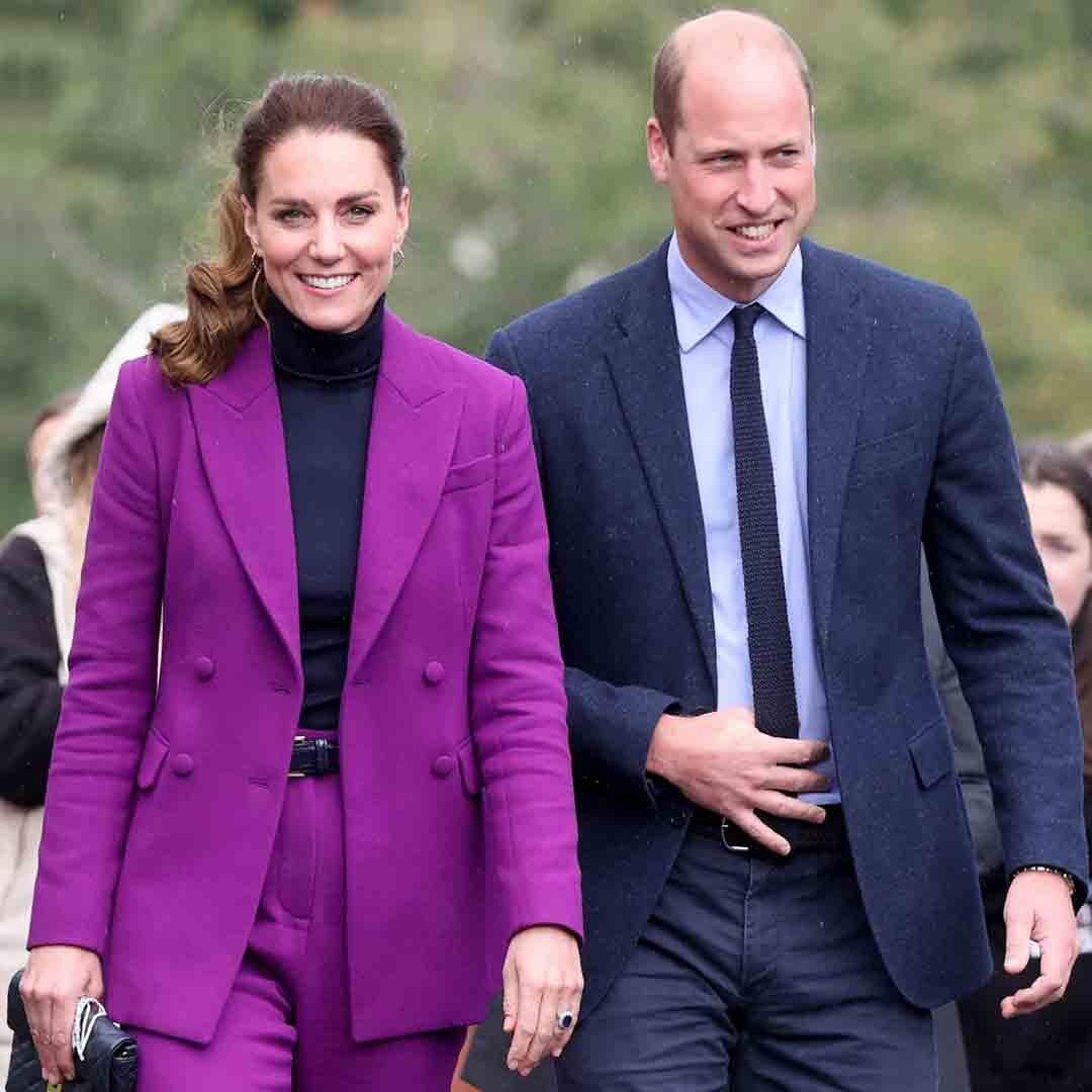 Príncipe William (191 cm) y Kate Middleton (175 cm)