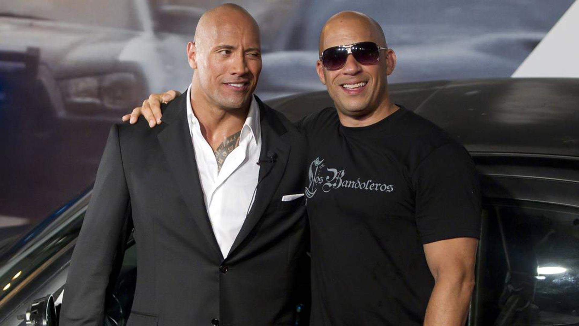 Vin Diesel y Dwayne Johnson
