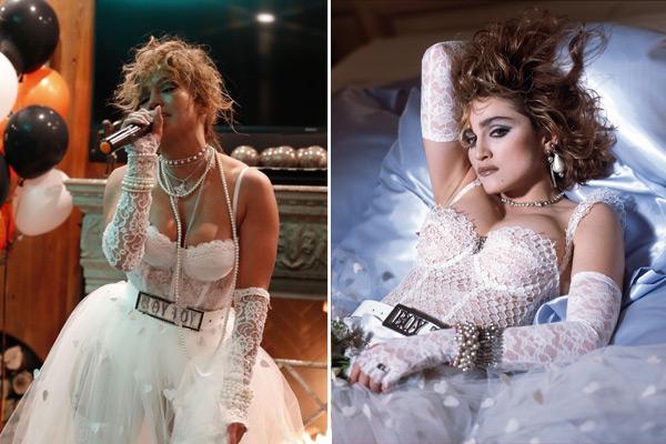 Jennifer Lopez de Madonna