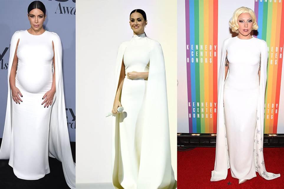 Kim Kardashian, Katy Perry and Lady Gaga