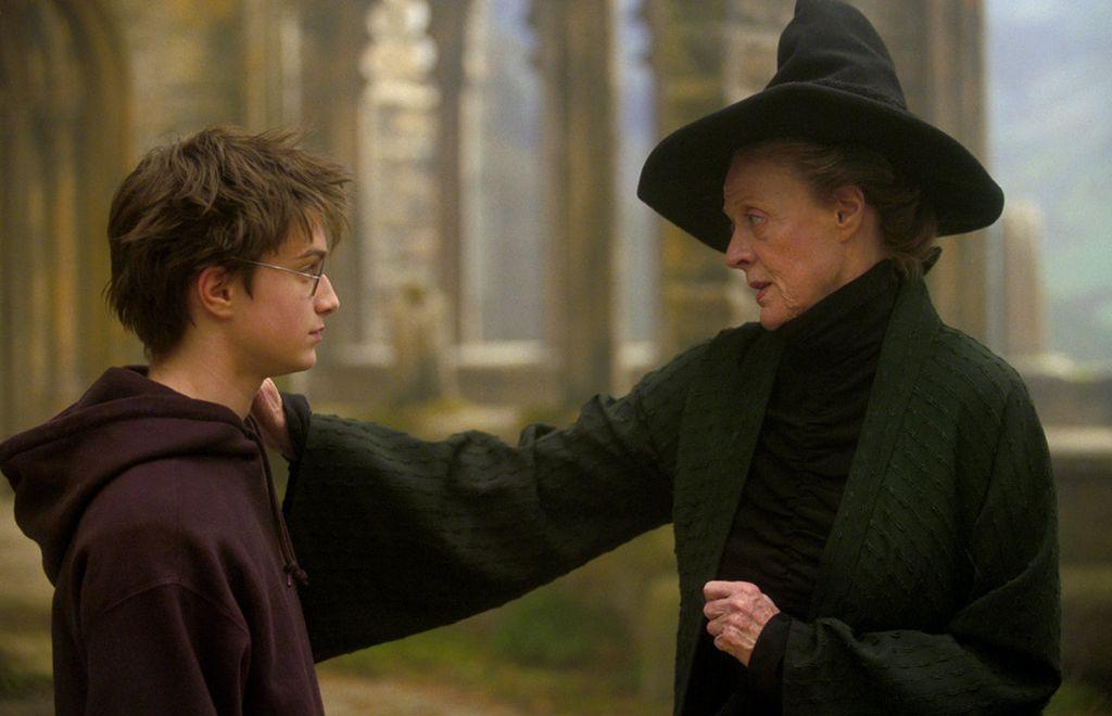 McGonagall le dio una galleta a Potter