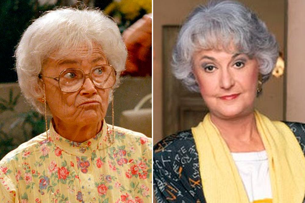 Estelle Getty (62) y Bea Arthur (63) - Los años dorados