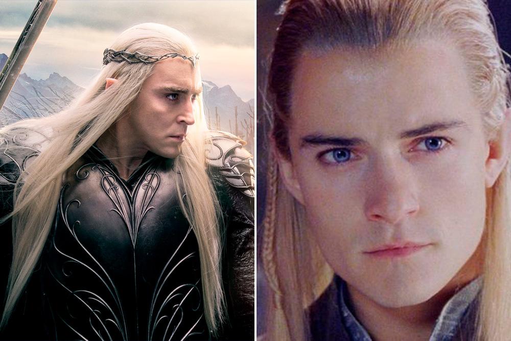 Orlando Bloom (35) y Lee Pace (33) - El Hobbit: la desolación de Smaug