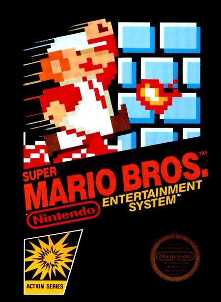 Portada juego oficial Super Mario Bros