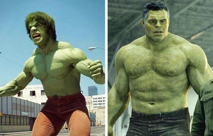 Hulk - Lou Ferrigno y Mark Ruffalo