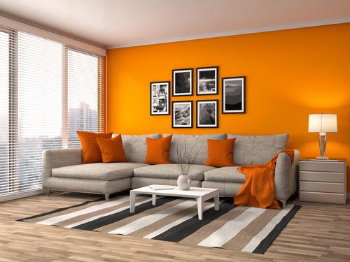 Orange Living Room Design EstarBien Descubre los colores que debes usar para 