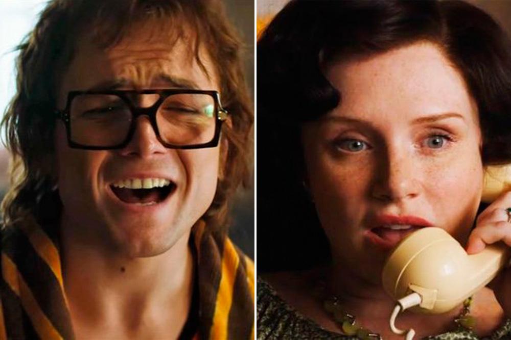 Taron Egderton (28) y Bryce Dallas (37) - Rocketman 