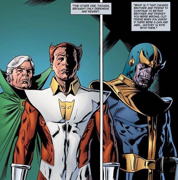 Thanos, Mentor y Starfox