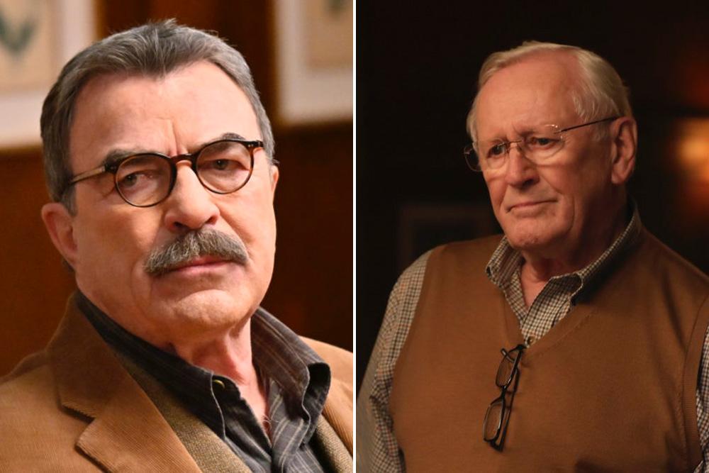 Tom Selleck (77) y Len Cariou (82) - Blue Bloods