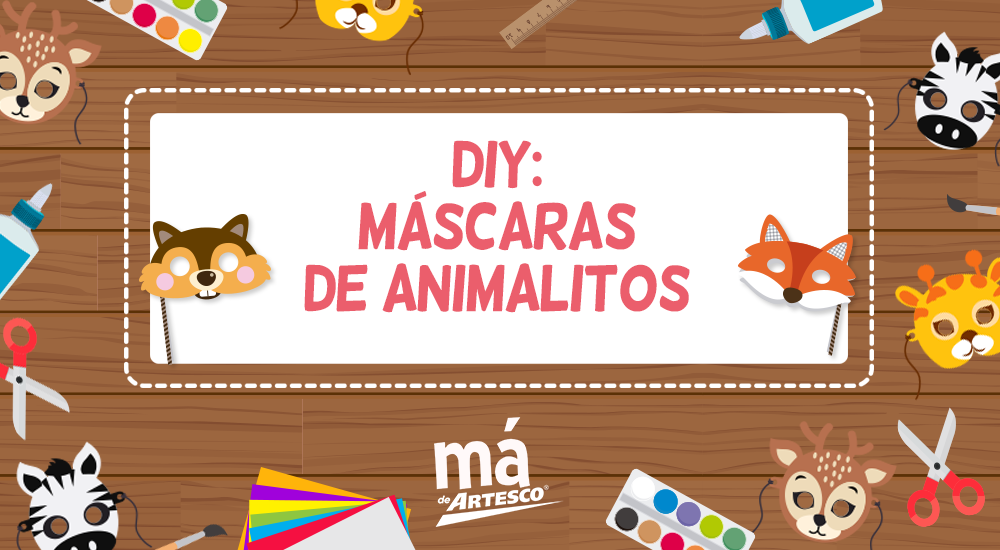 DIY: Máscaras de animalitos