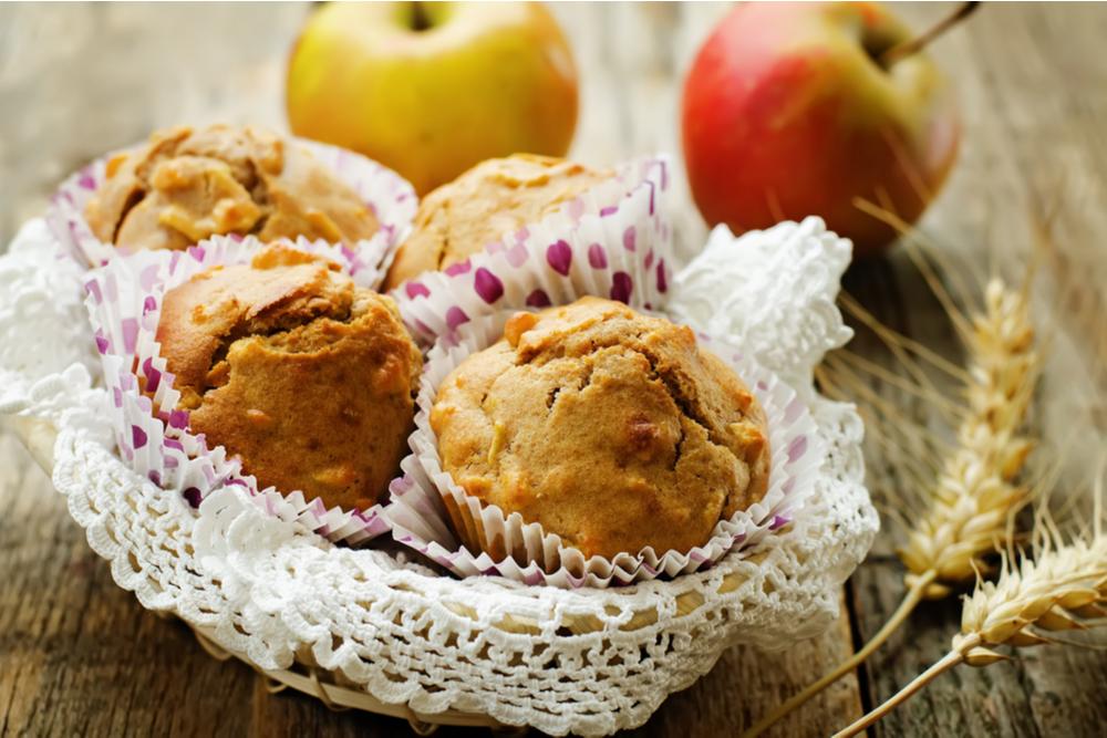 Ufff Recetas | Muffins de manzana: Postre saludable