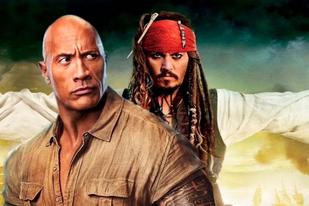 Ezpoiler | The Rock reeмplazaría a Johnny Depp en el papel de Jack Sparrow  en Piratas del Caribe